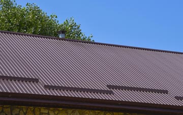 typical Ysbyty Ifan corrugated roof uses